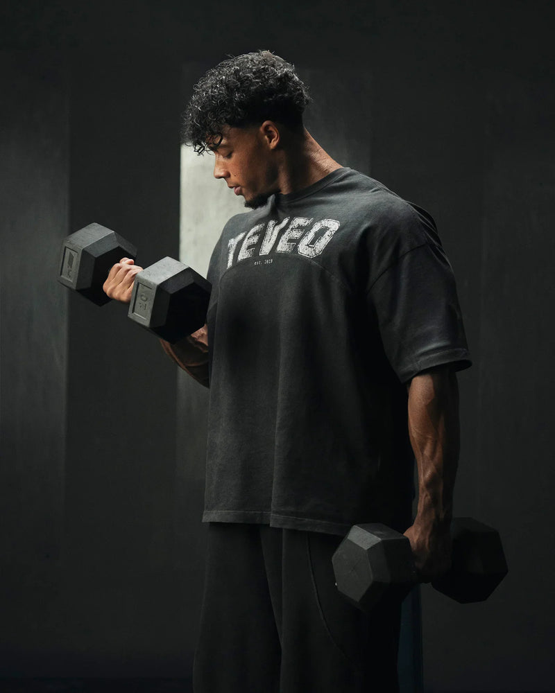 Legacy Lifting Oversized T-Shirt "Acid Schwarz"