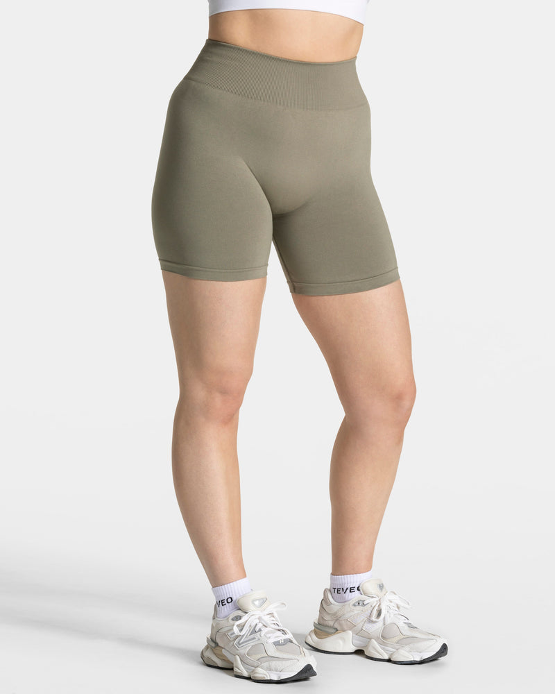 Timeless Pro Covert Scrunch Shorts "Khaki"