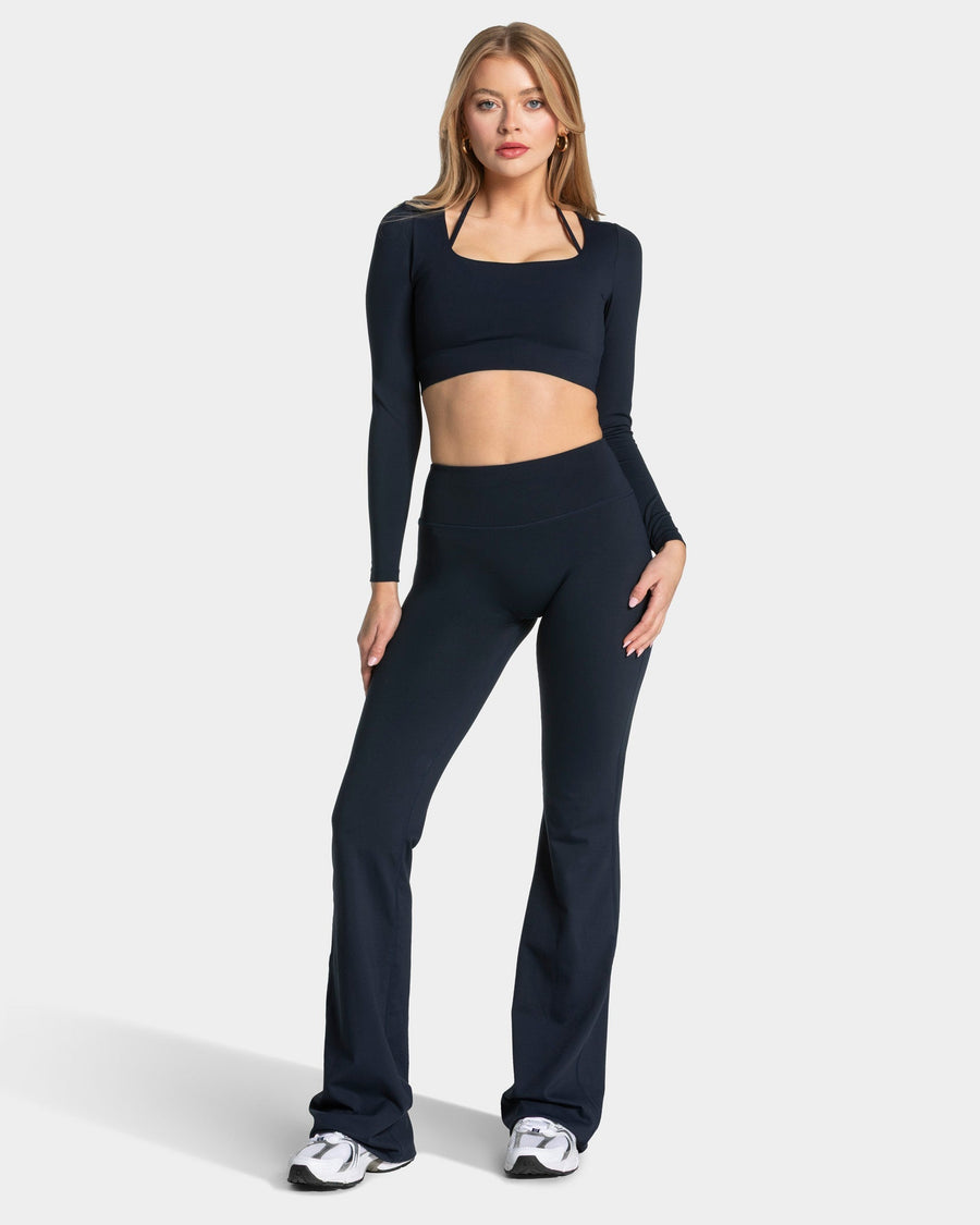 Allrounder Sculpt Scrunch Flared Leggings Tall "Midnight"