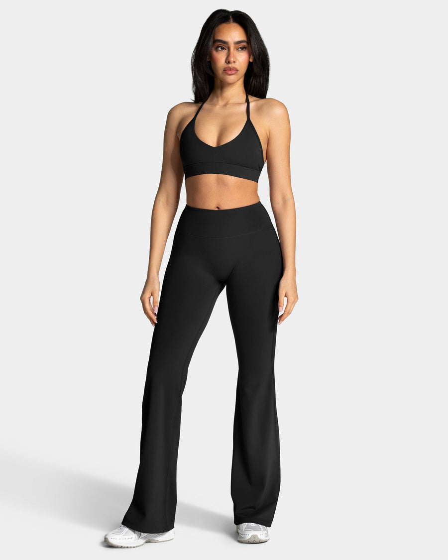 Allrounder Flared Leggings Regular "Schwarz"