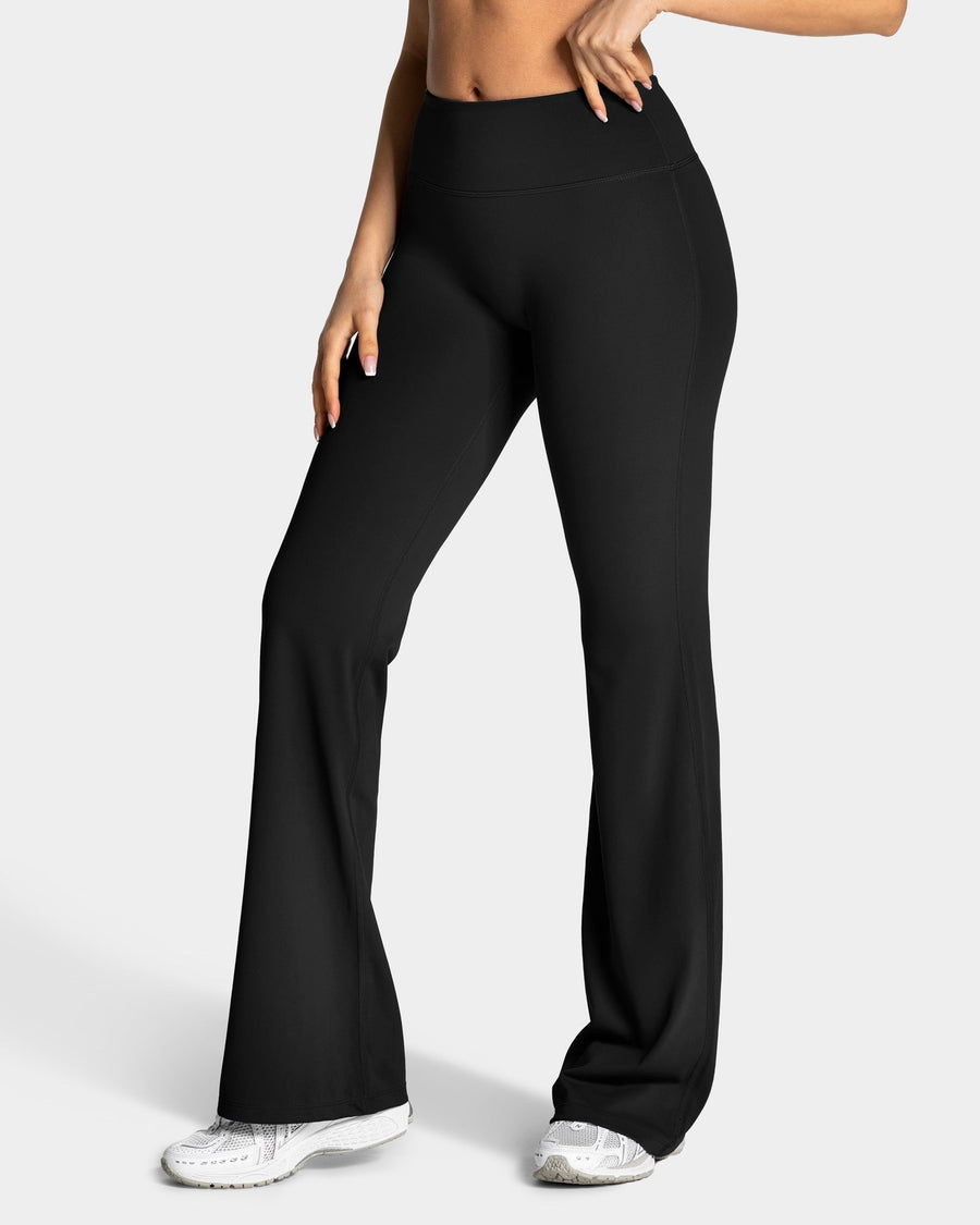 Allrounder Flared Leggings Regular "Schwarz"