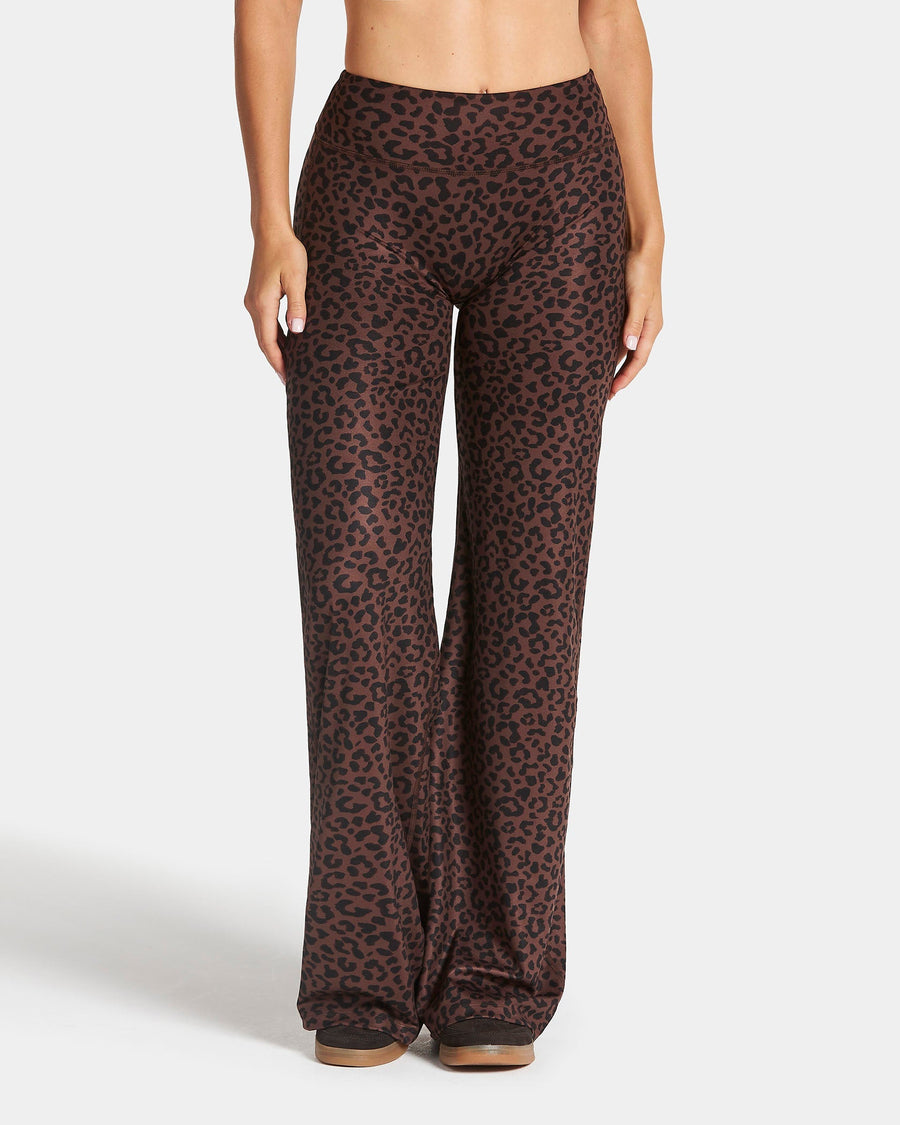 Allrounder Straight Leg Pants Regular "Leo Walnut"