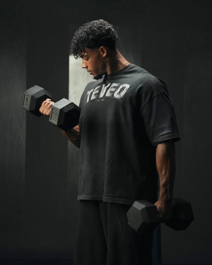 Legacy Lifting Oversized T-Shirt "Acid Schwarz"