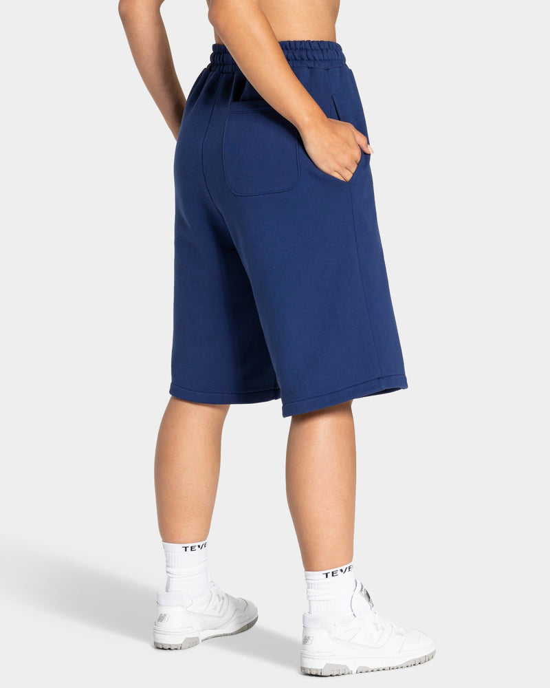 Contrastline Oversized Jorts "Indigo"
