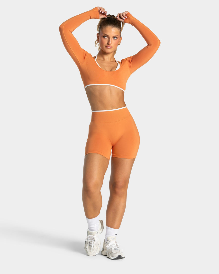 Contrastline Longsleeve "Pumpkin Spice"