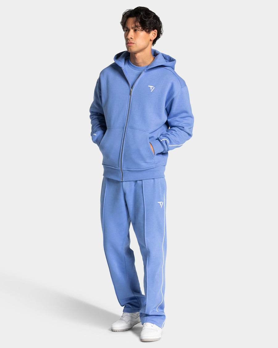Contrastline Straight Leg Jogger "Azure"