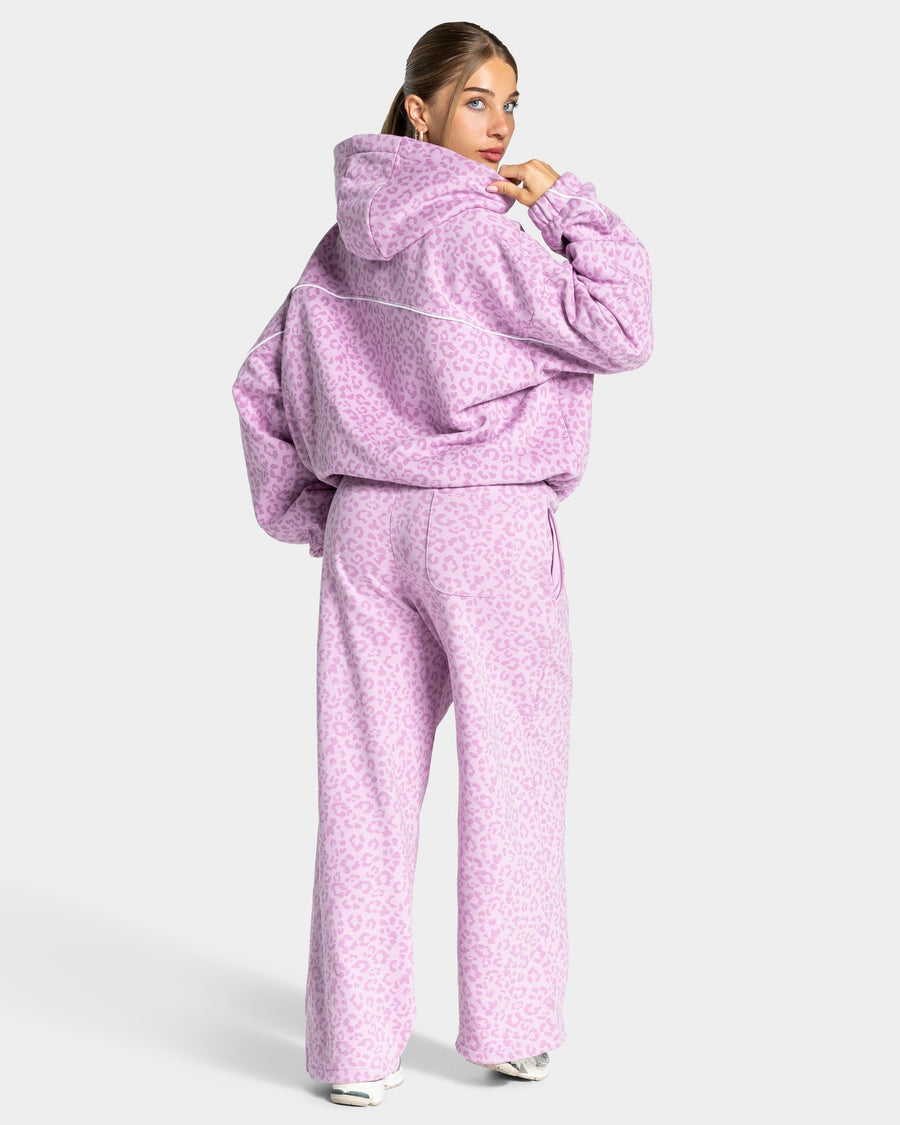 Contrastline Wide Leg Jogger "Leo Orchid"