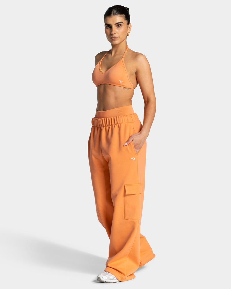 Lift Wide Leg Cargo Jogger "Apricot"