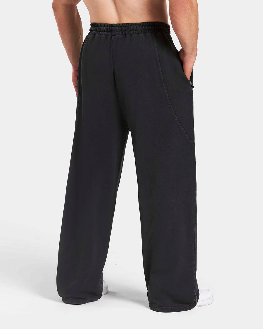 Legacy Lifting Oversized Straight Leg Jogger "Acid Schwarz"