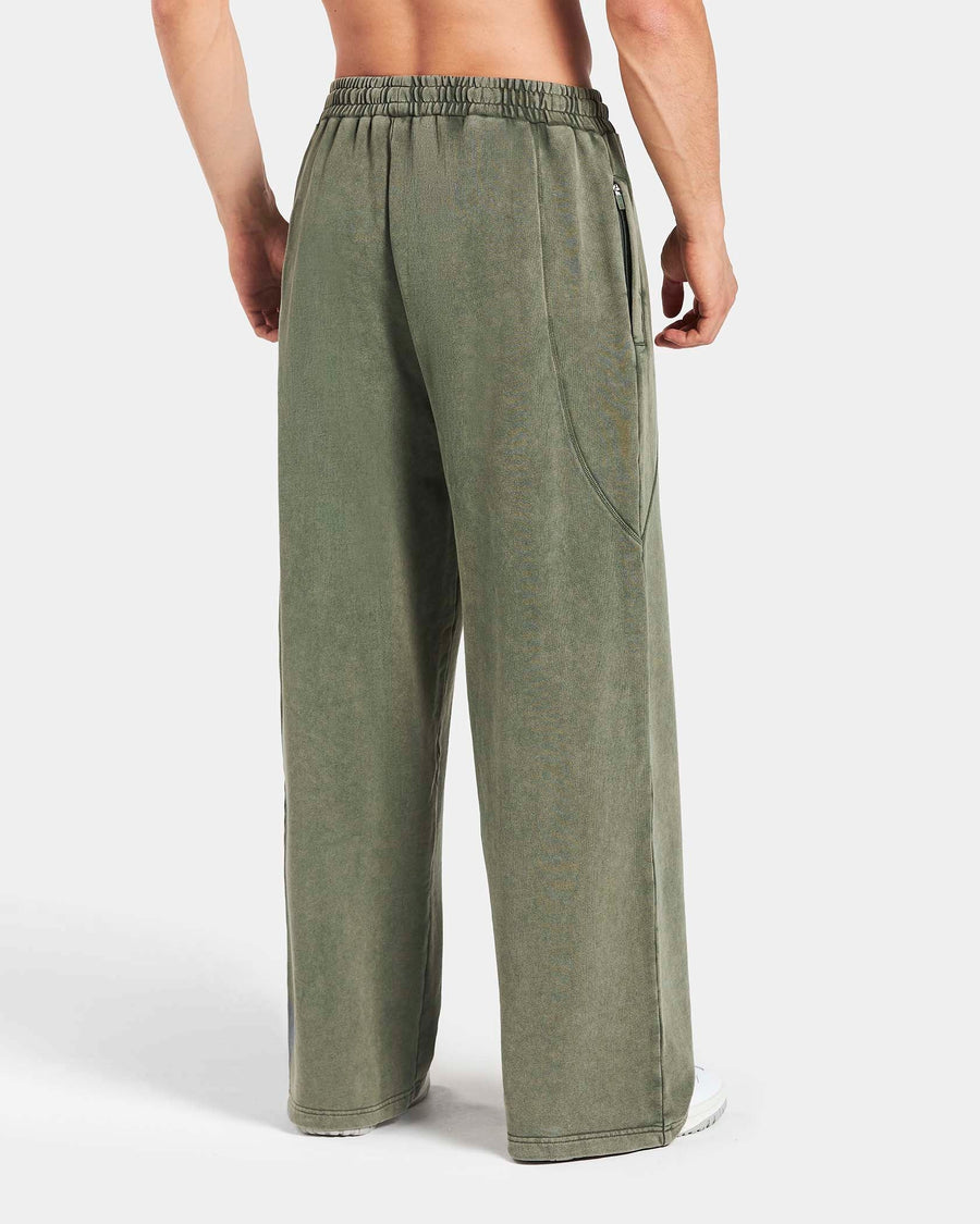 Legacy Lifting Oversized Straight Leg Jogger "Acid Khaki"