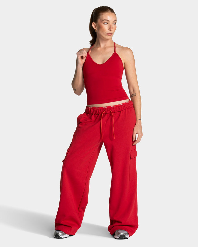 Lift Wide Leg Cargo Jogger "Chili"