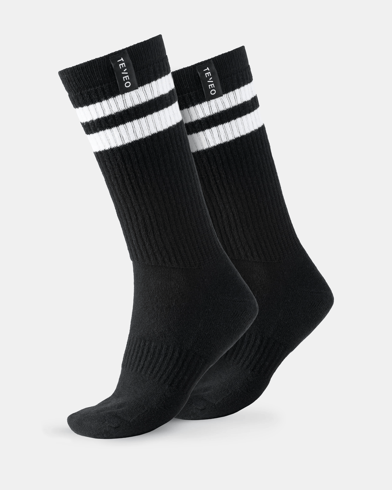 Lift Chunky Socken (2er-Pack) "Schwarz/Weiß"