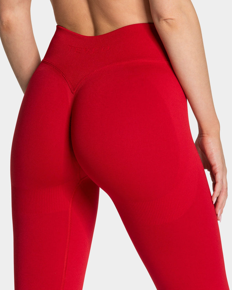 Lift Sculpt Scrunch Leggings "Chili"