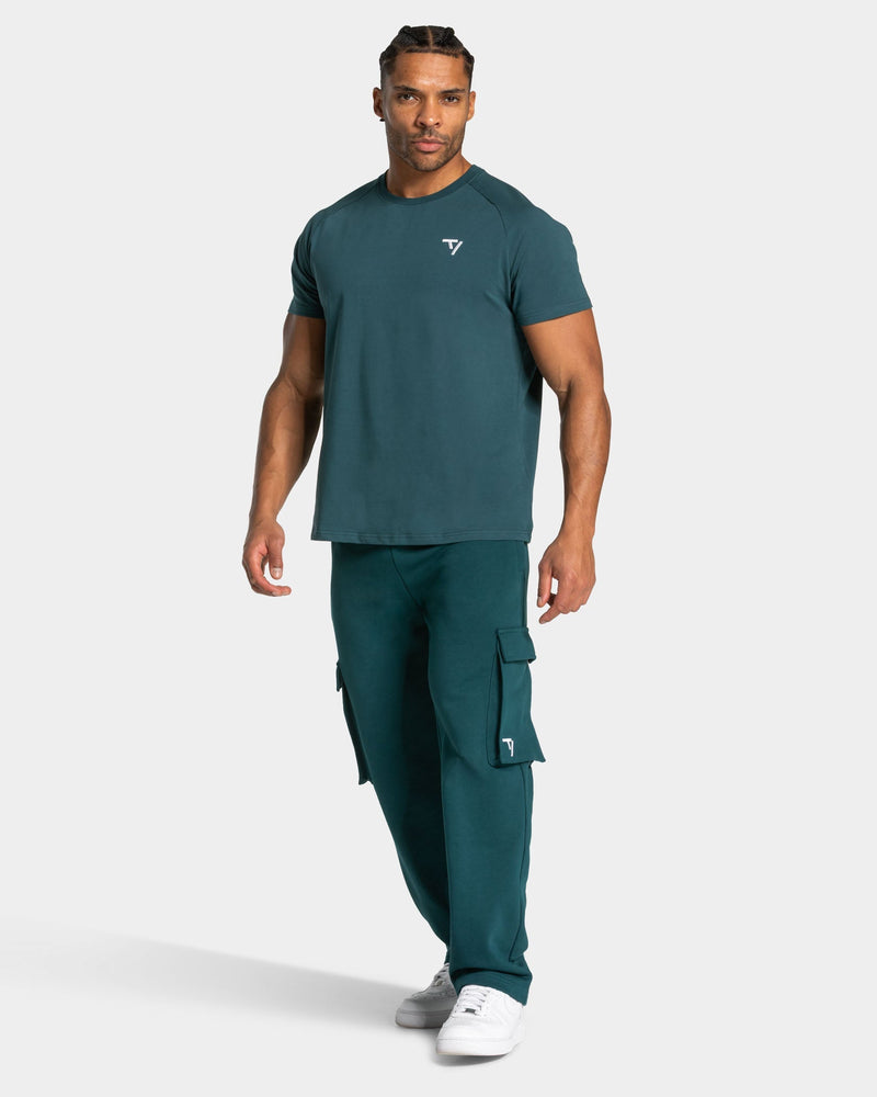 Lift Wide Leg Cargo Jogger "Teal"