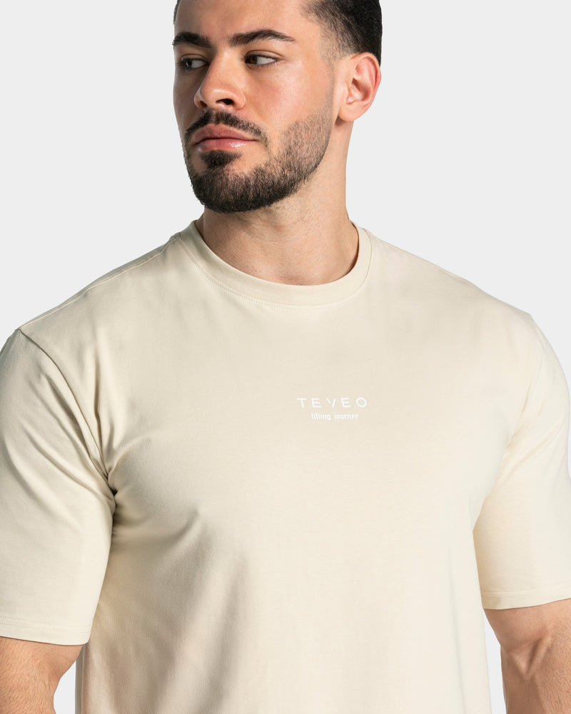Lifting Journey Oversized T-Shirt "Cream"