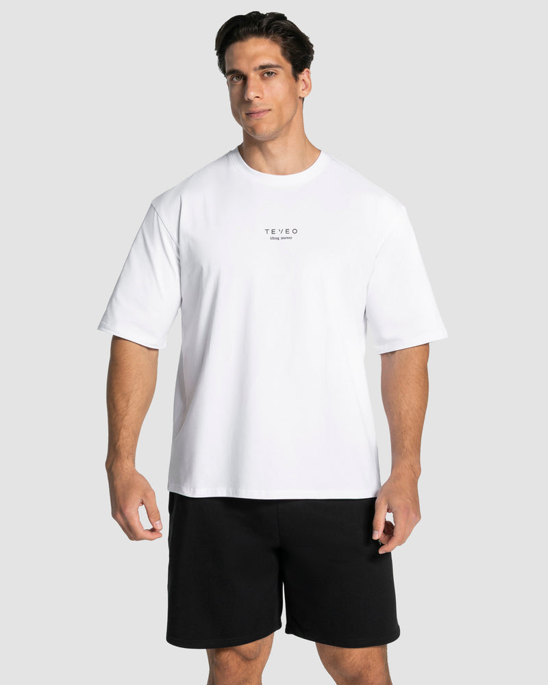 Lifting Journey Oversized T-Shirt "Weiß"