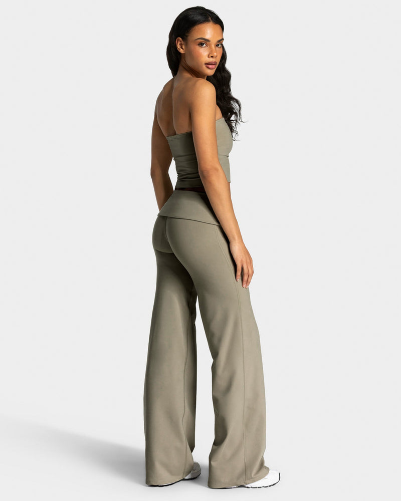 Mellow Bandeau Top Long "Khaki"