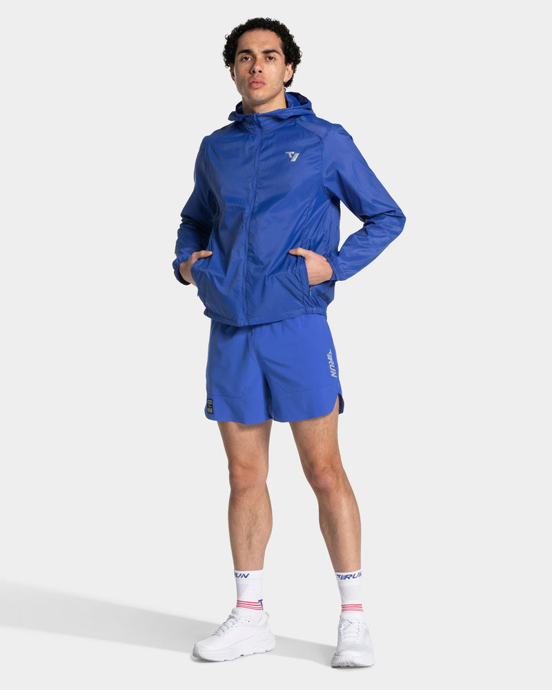 RUN Lightweight Zip Jacke "Royalblau"
