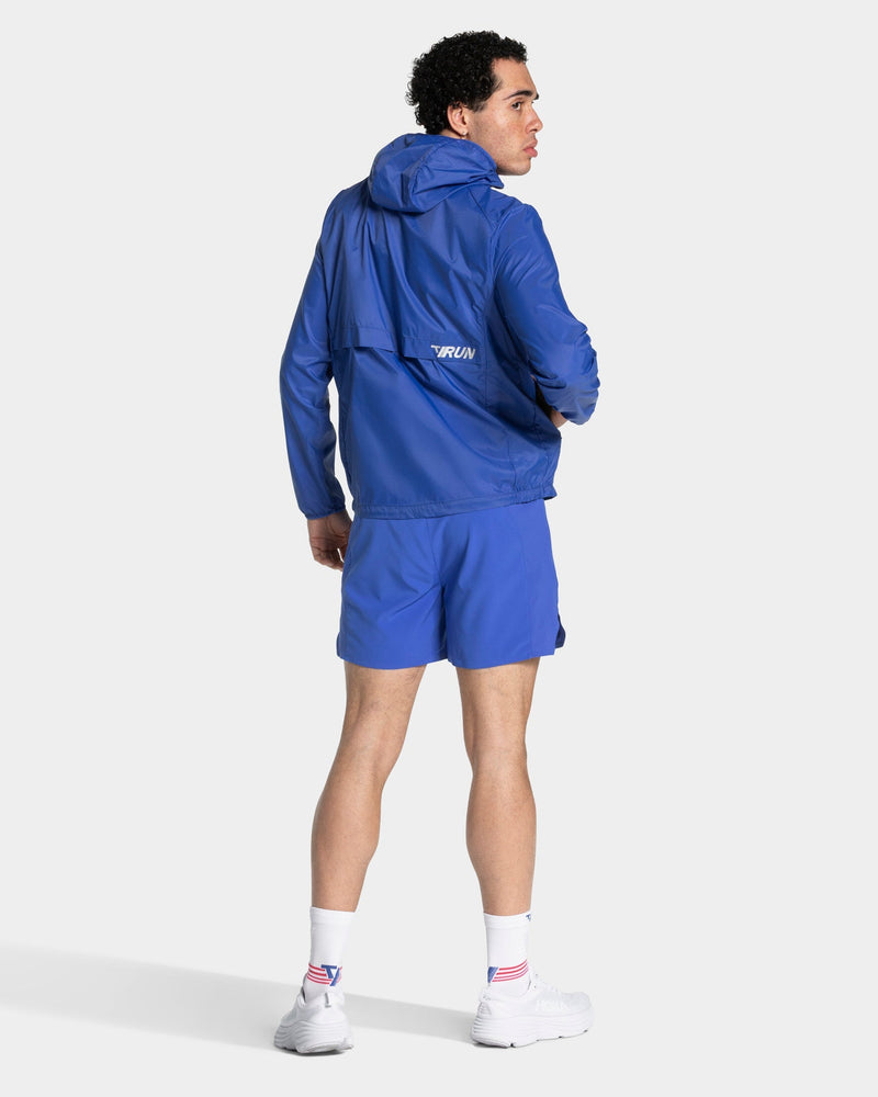 RUN Lightweight Zip Jacke "Royalblau"