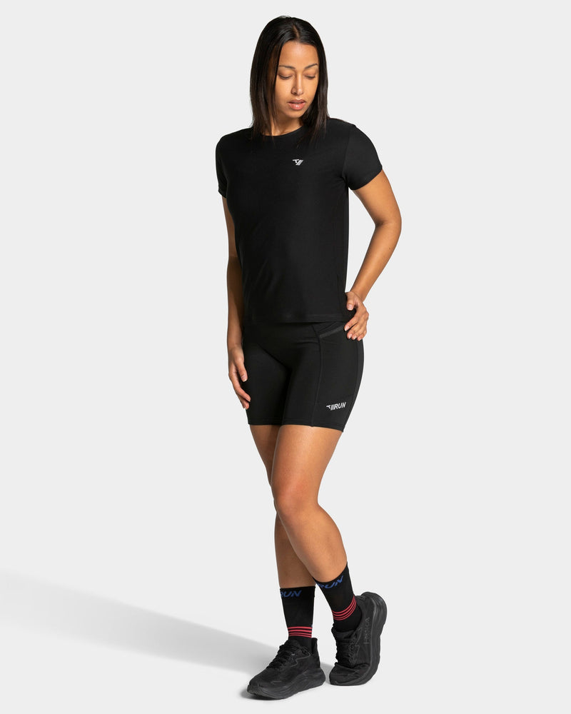 RUN T-Shirt "Schwarz"