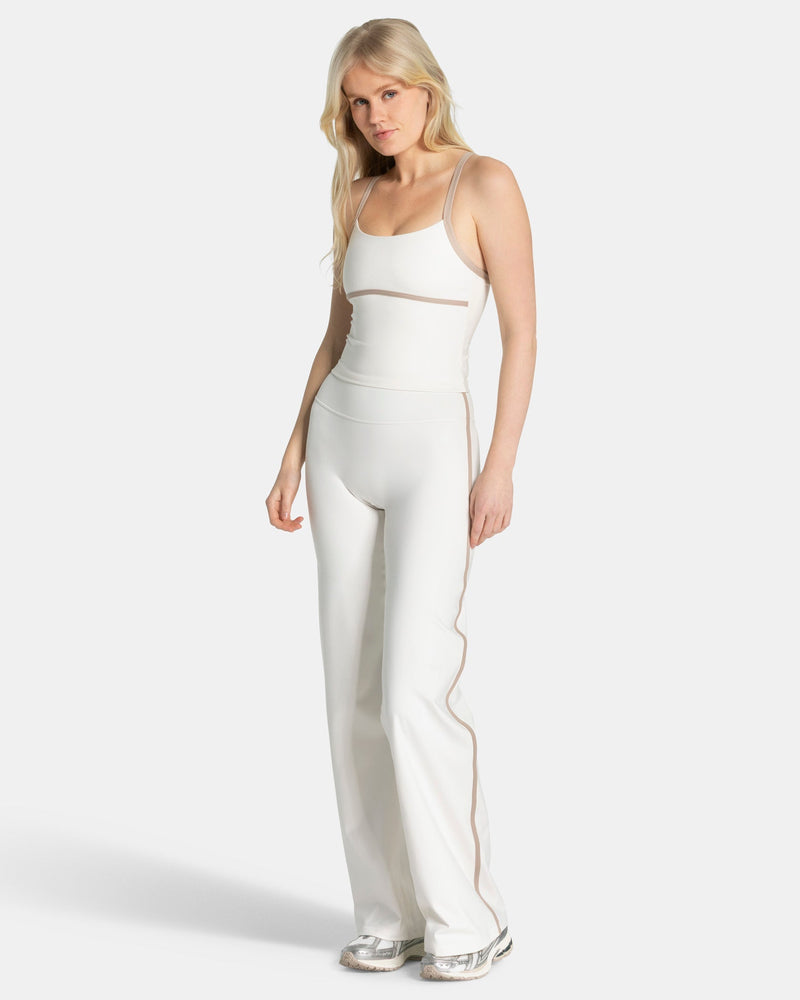 Soft Straight Leg Pants Tall "Off White"