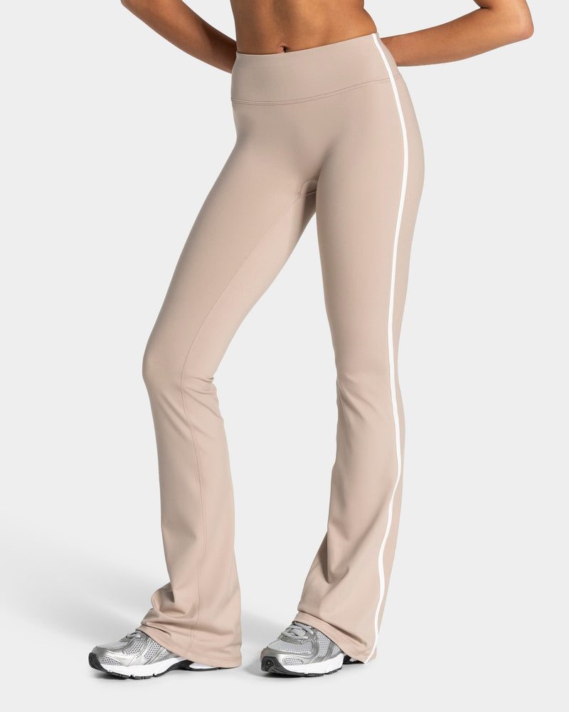 Soft Flared Leggings Regular "Cappuccino"