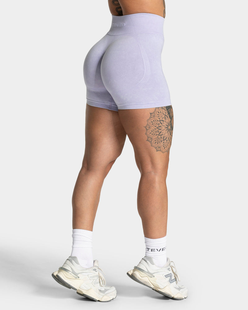Acid Covert Scrunch Shorts  "Flieder"