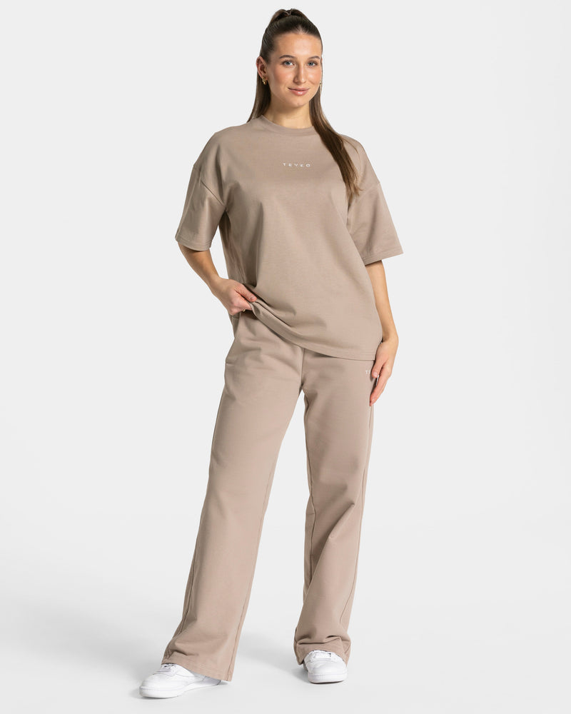 RI’VAIV Straight Leg Jogger "Taupe"