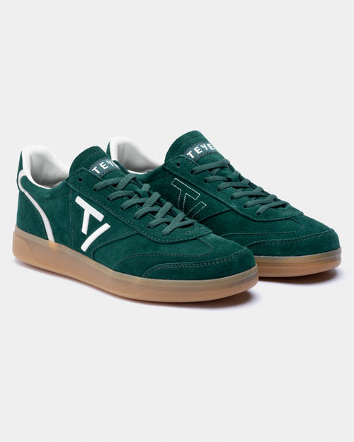 Classic Sneaker Men "Dunkelgrün - Off White"