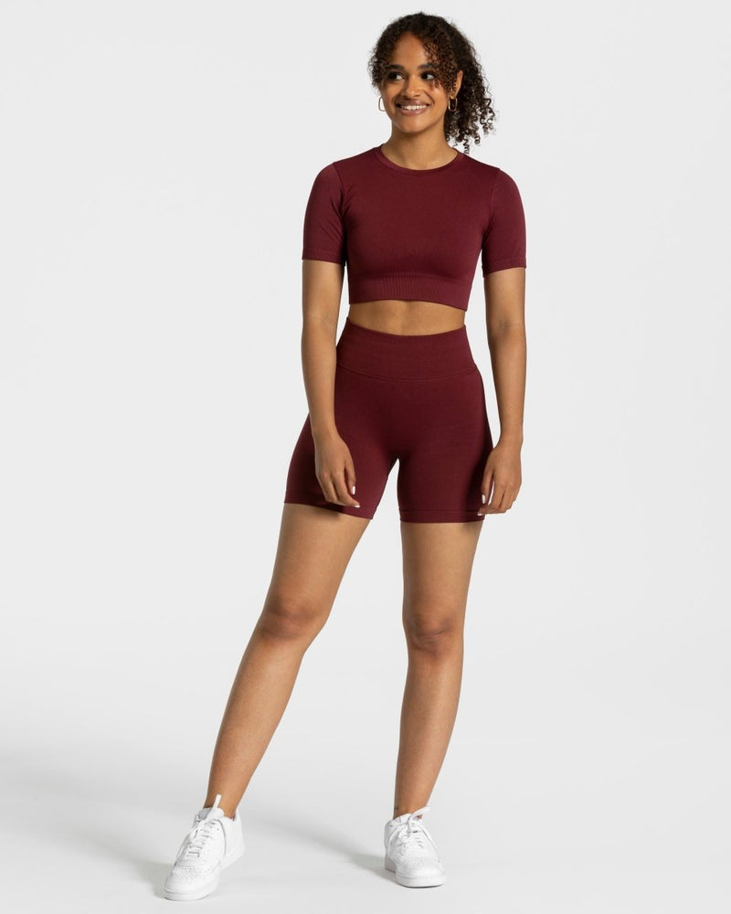 Sensation Shorts "Weinrot"