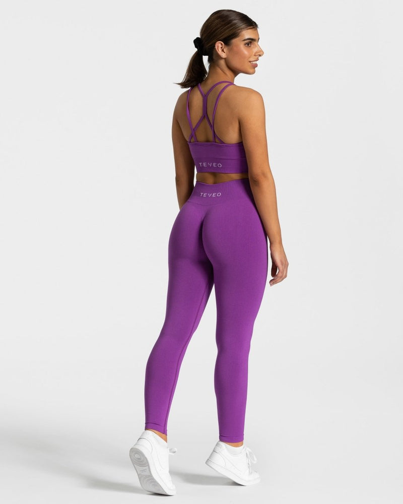 Timeless Scrunch Leggings "Violett"