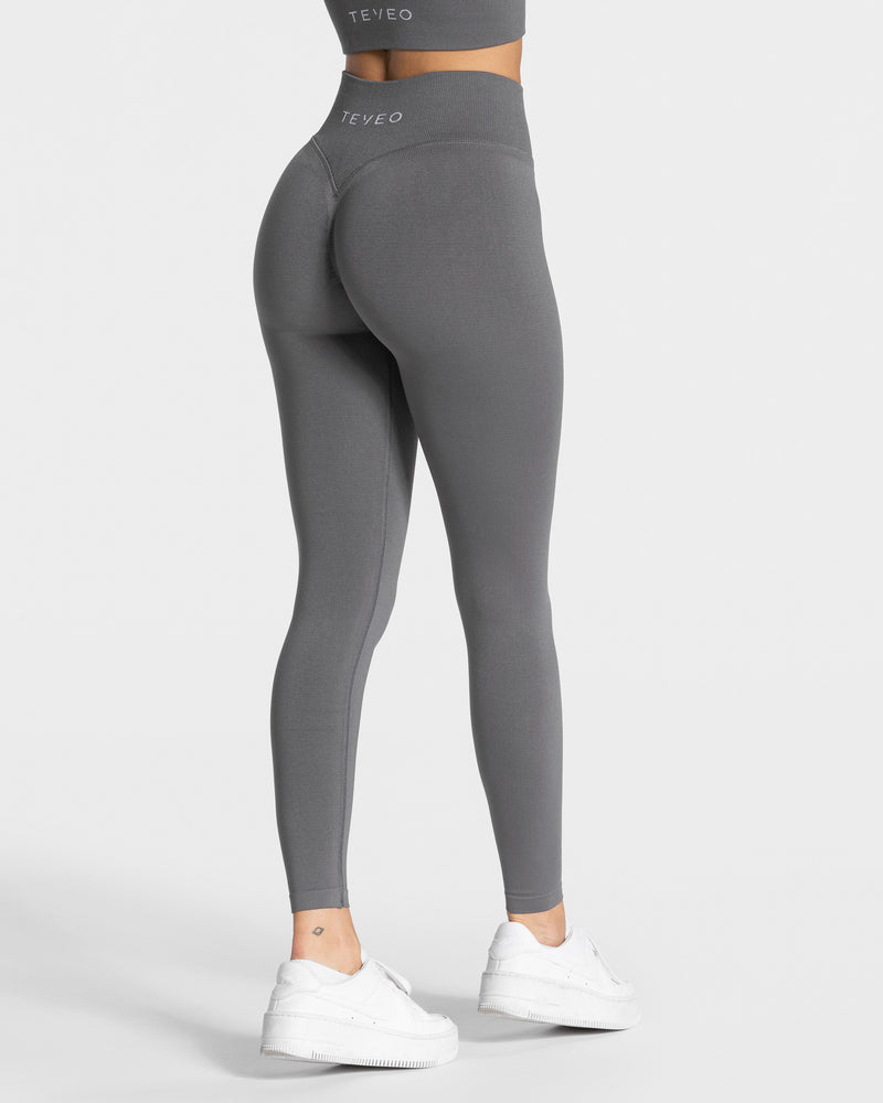Statement Scrunch Leggings Graphit